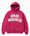 One World Zip-Up Hoodie