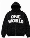 One World Zip-Up Hoodie